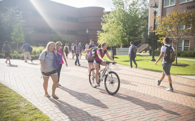 East Carolina University is teaching students mindfulness and other stress-relieving techniques after a spike among those seeking crisis counseling on campus.