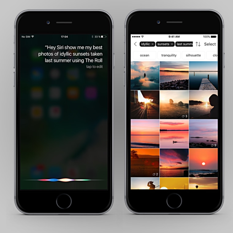 In iOS 10, Siri can handle requests such as, "show me pictures of Drake at the MTV music awards," in the Looklive app.