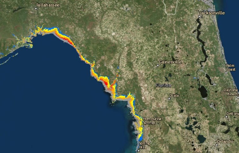 IMAGE: Hurricane Hermine storm surge forecast