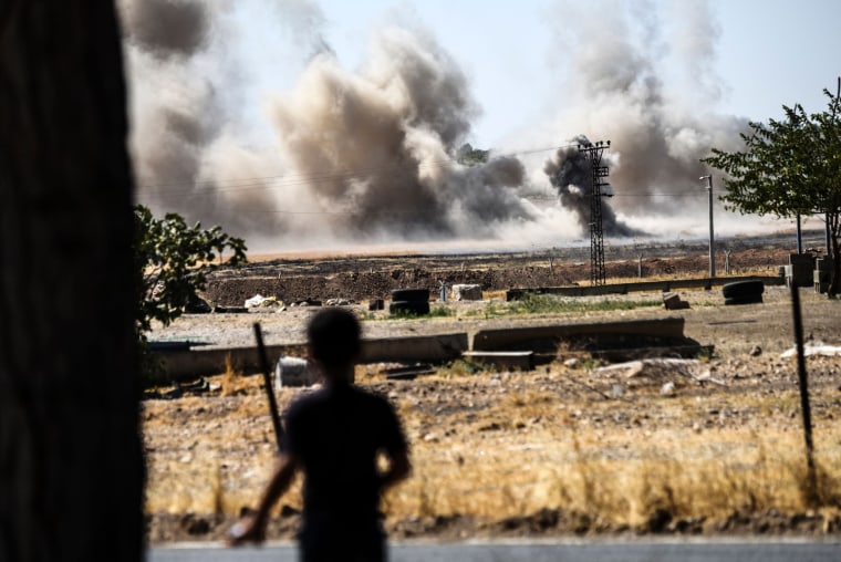 Image: TOPSHOT-TURKEY-SYRIA-CONFLICT