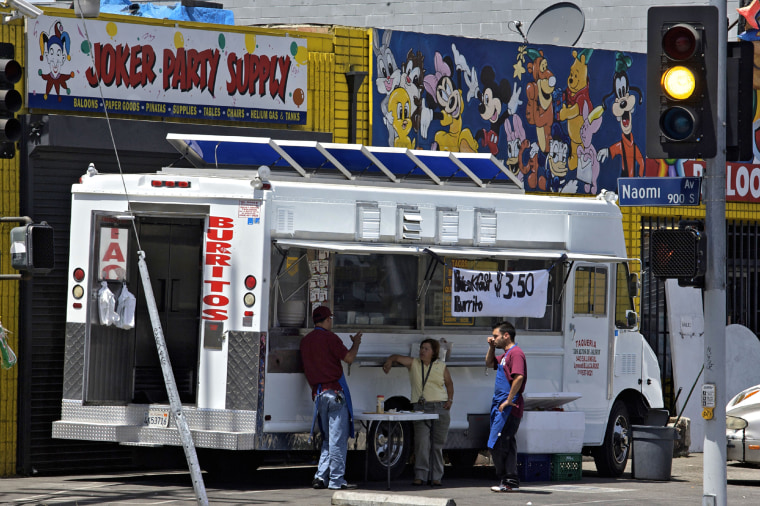 "Los Altos de Jalisco" taco truck in Los Angeles in 2008.
