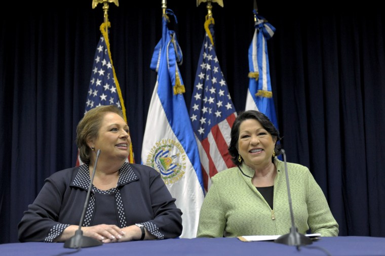 US ambassador to El Salvador Mari Carmen