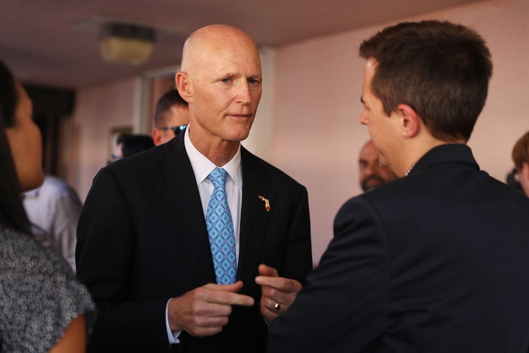 Image: FL Gov. Scott Visits Miami School In Zika Cluster Zone On First Day Of Classes