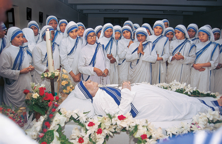 Dead Body of Mother Teresa