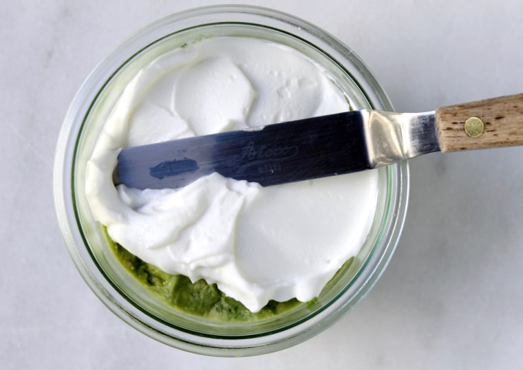 How to Keep Guacamole Green: Sour Cream