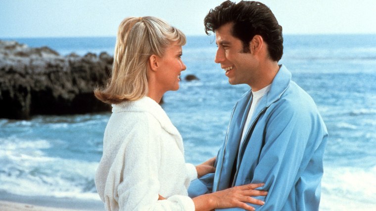 John Travolta and Olivia Newton-John