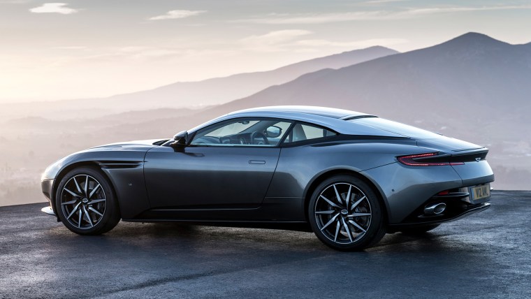 Aston Martin's "fearless design philosophy" is shown in the DB11, which goes from 0-60 in just 3.9 seconds.