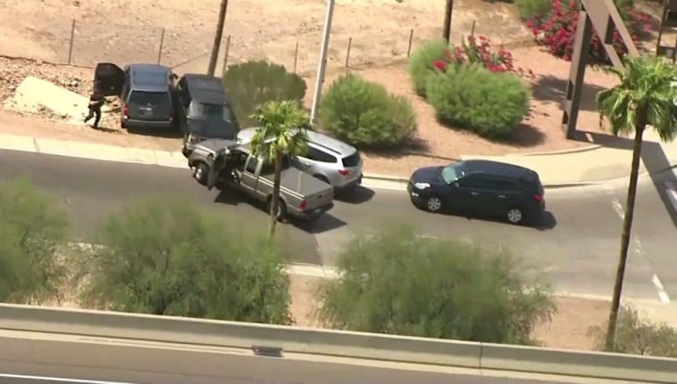 IMAGE: Arizona police pursuit