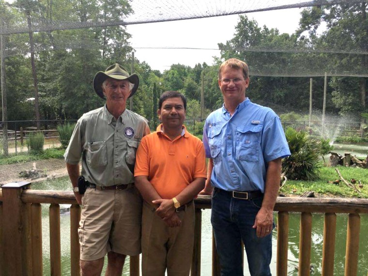 Left to right: Mike Lubbock, Omar Rocha and Brad Hazelton