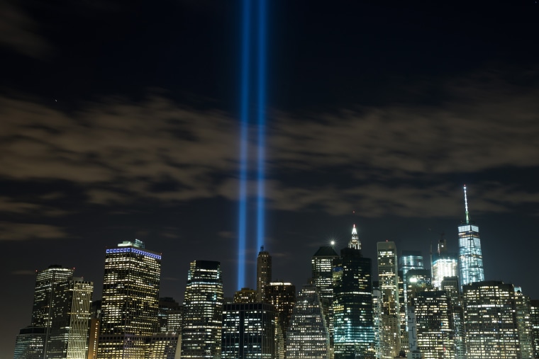 Image: BESTPIX New York City's Tribute In Light Honors Sept. 11th Attack Anniversary