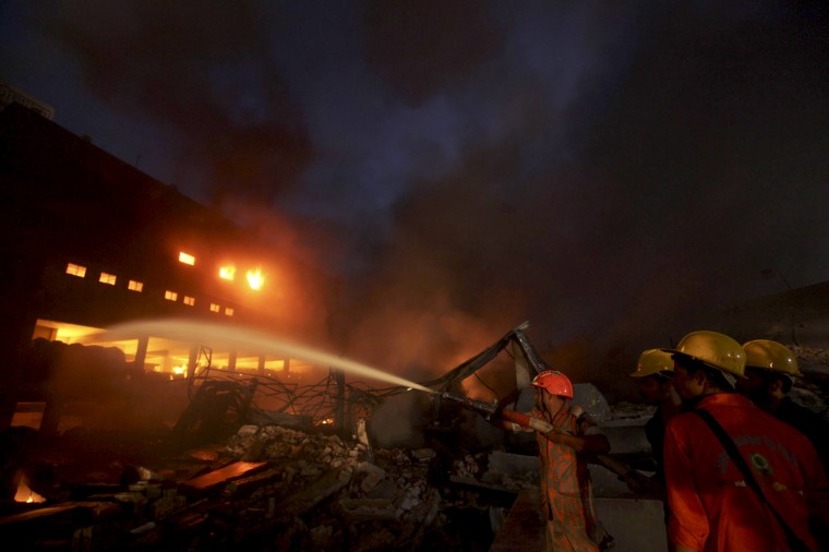 Image: BANGLADESH-FIRE-LABOUR