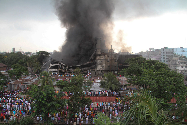 Image: BANGLADESH-FIRE-LABOUR