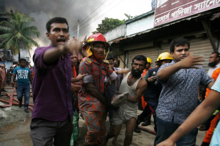 Image: BANGLADESH-FIRE-LABOUR