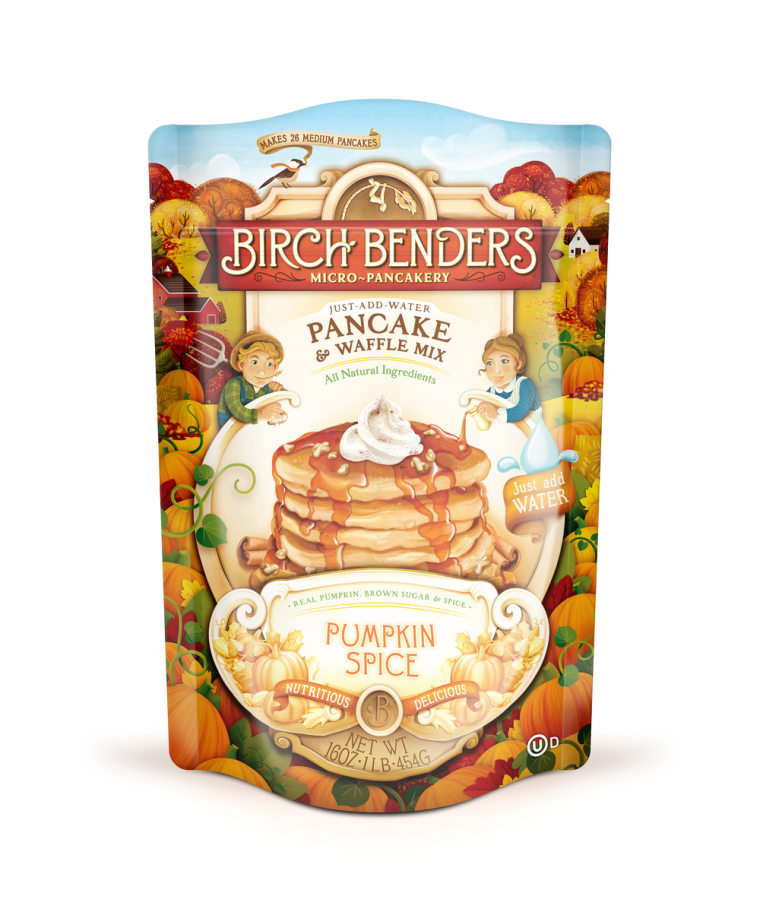 Birch Benders Pumpkin Spice Pancake and Waffle Mix