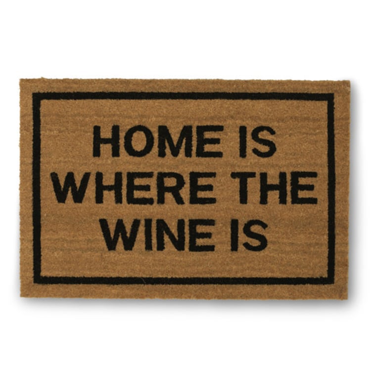 Home Is Where the Wine Is Doormat