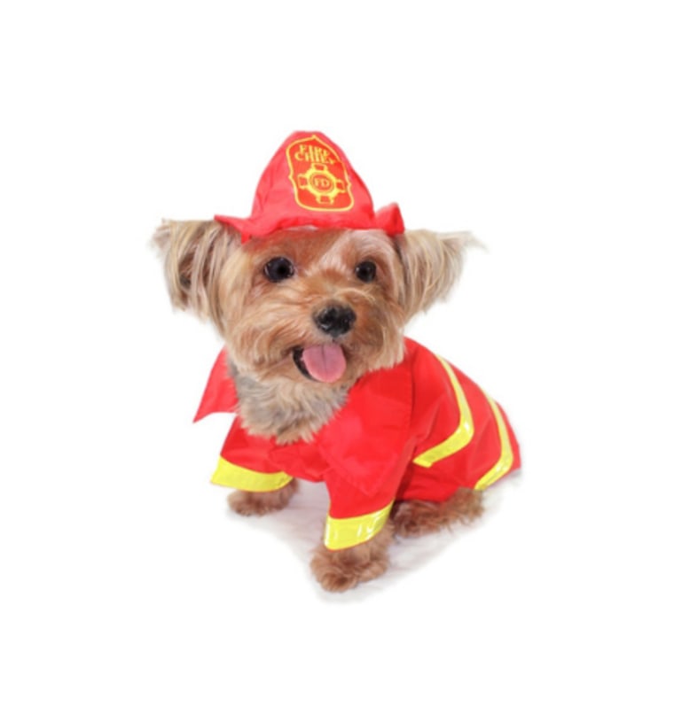 Fireman dog Halloween costume
