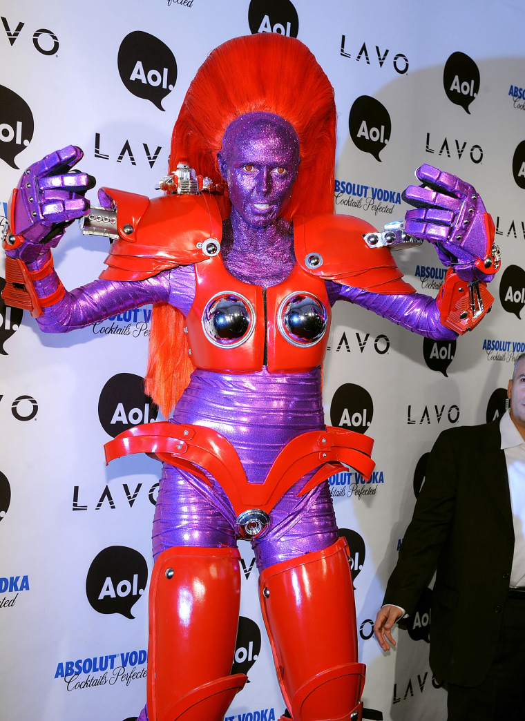 Heidi Klum Halloween Party 2010