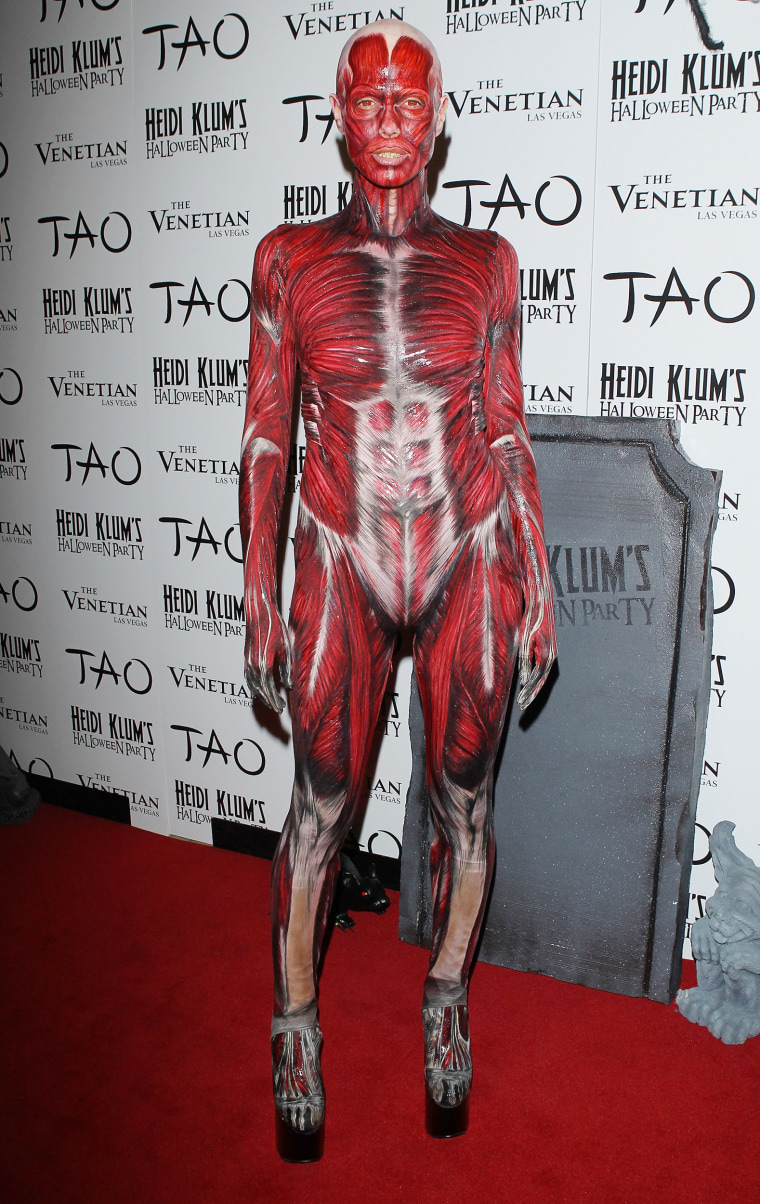 Heidi Klum Halloween Party 2011