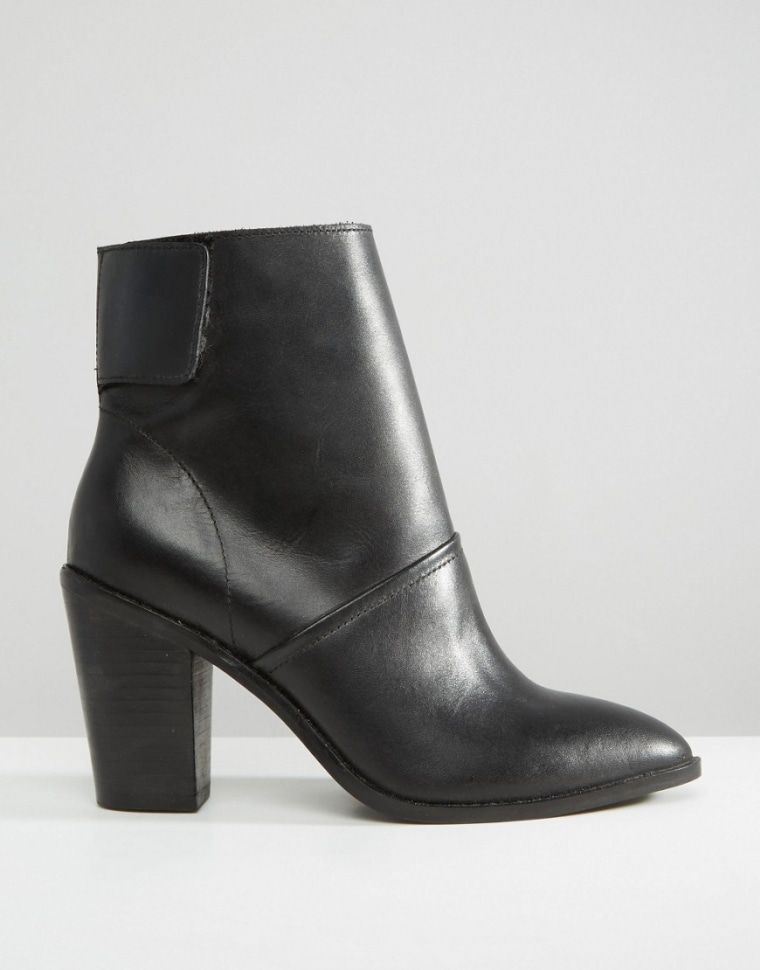 ASOS EFFIE Leather Ankle Boots