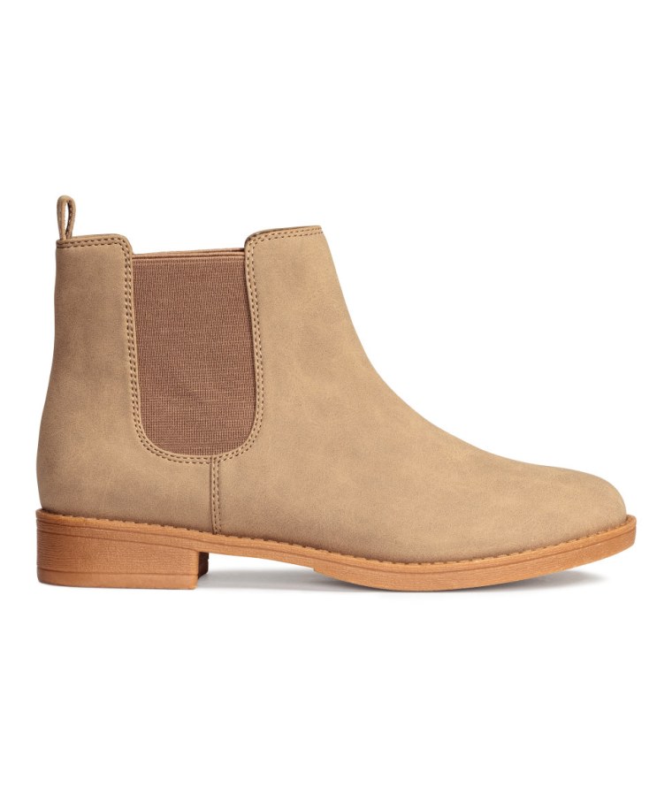 H&amp;M suede Chelsea boots