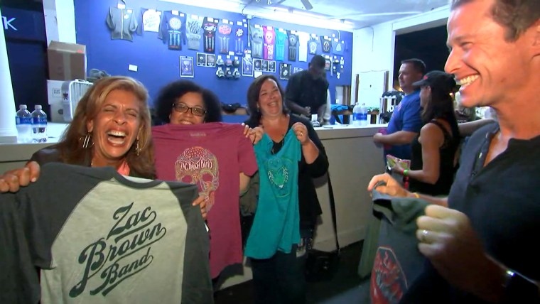 Zac Brown Band surprises moms whose kids battled cancer