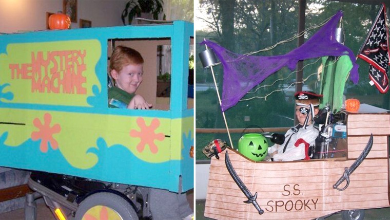 IMAGE: Wheelchair Halloween costumes