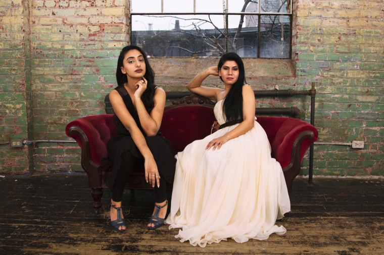Rakhi Mutta's (right) idea for a show about the dating life of South Asian women in Canada came to life when she met Kiran Rai (left) and saw her as the lead character.