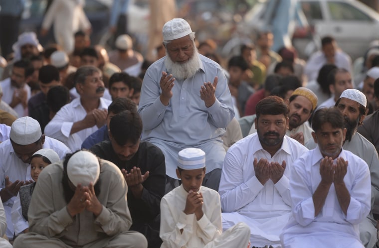 Image: Muslims around the world celebrate the annual festival of Eid al-Adha