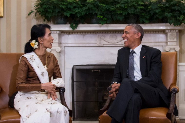 Image: US-BURMA-DIPLOMACY