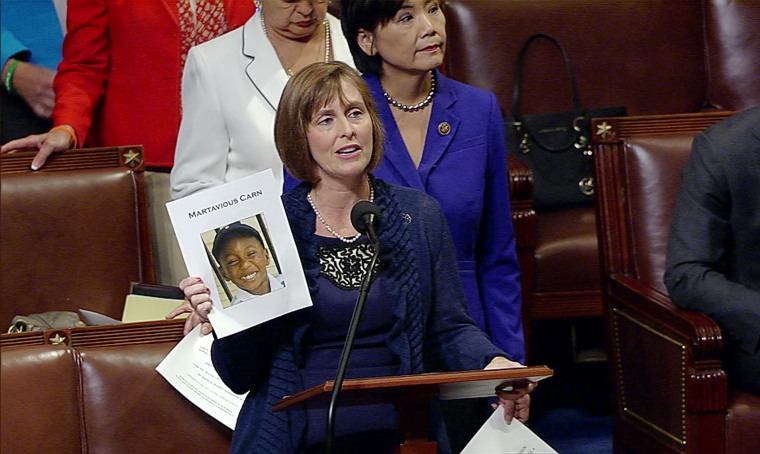 U.S. Rep. Kathy Castor from Florida on the floor of the house today speaking on the behalf of gun victims.