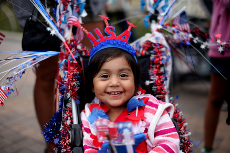 USA: Holiday: 4th of July Celebration at Legoland