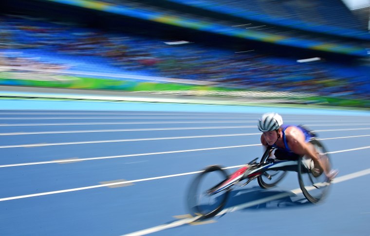 Image: TOPSHOT-ATHLETICS-OLY-2016-PARALYMPIC