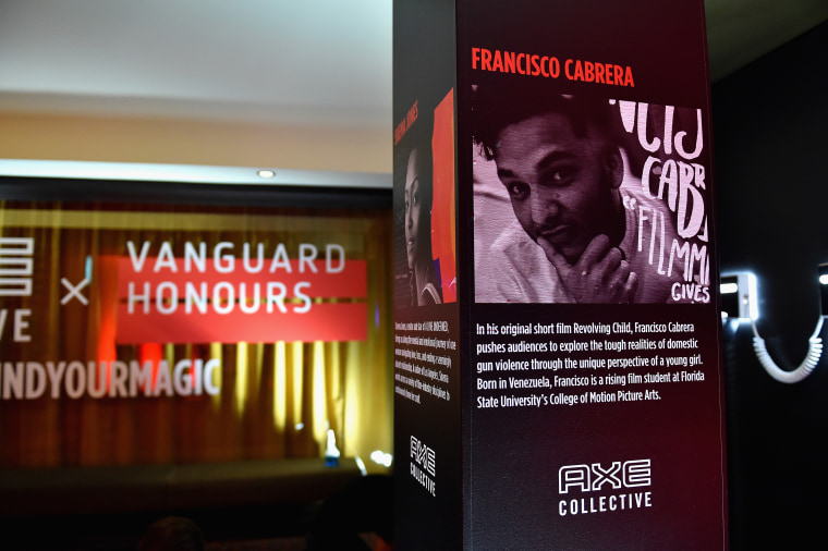 Francisco Cabrera featured at the AXE Collective Vanguard Honours.