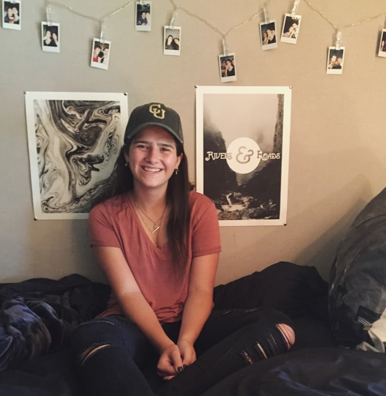 Maggi Driscoll, 18, is a freshman at UC Boulder.