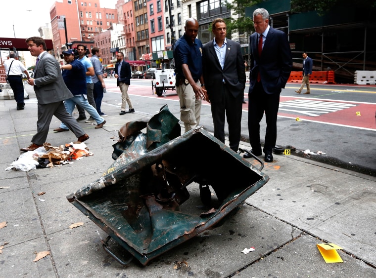 Image: *** BESTPIX *** Explosion In Chelsea Neighborhood Of New York City Injures 29