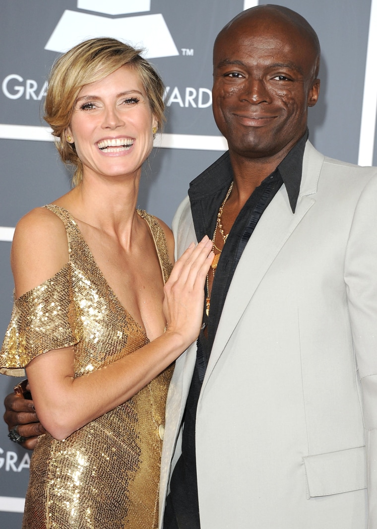 Heidi Klum and Seal