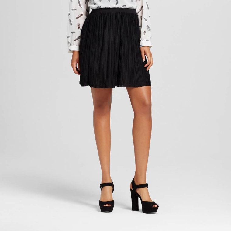 Xhilaration pleated mini skirt