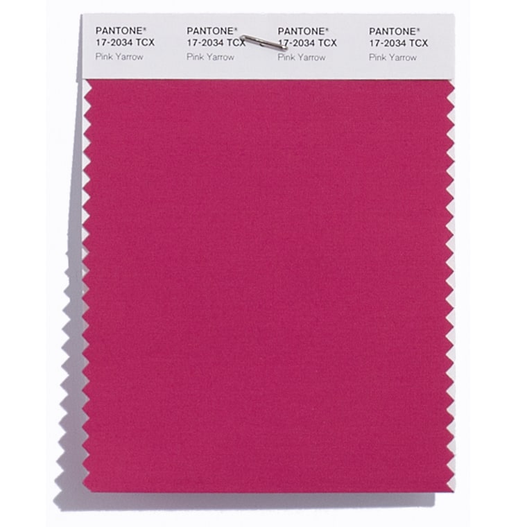 Pink yarrow pantone