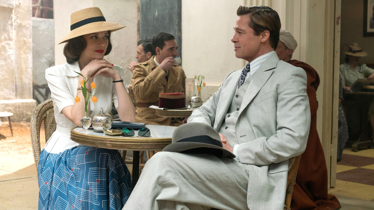 ALLIED; Brad Pitt, Marion Cotillard