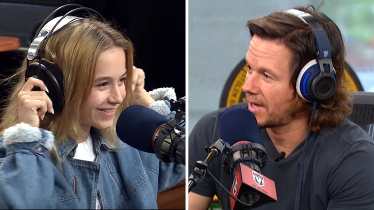 Mark Wahlberg raps for daughter Ella
