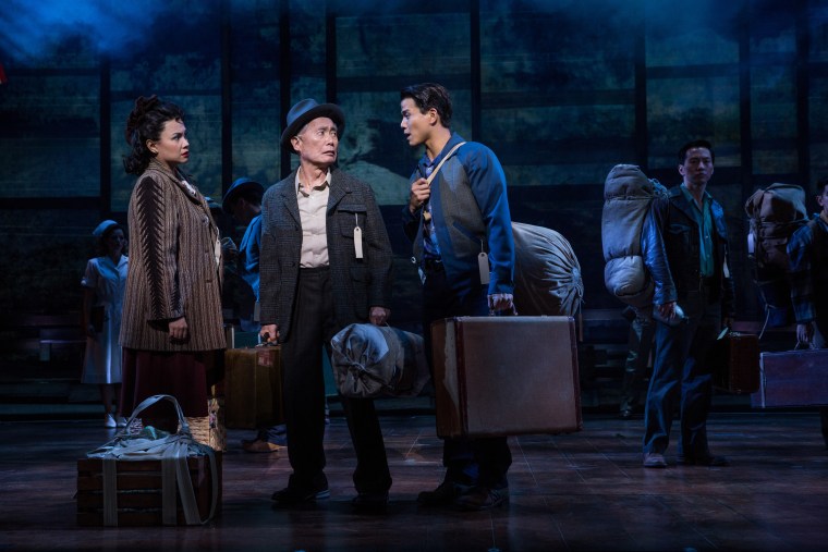 "Allegiance" made its Broadway debut on November 8, 2015. The show, which was inspired by actor George Takei's early life, tells one story of Japanese-American internment during World War II.