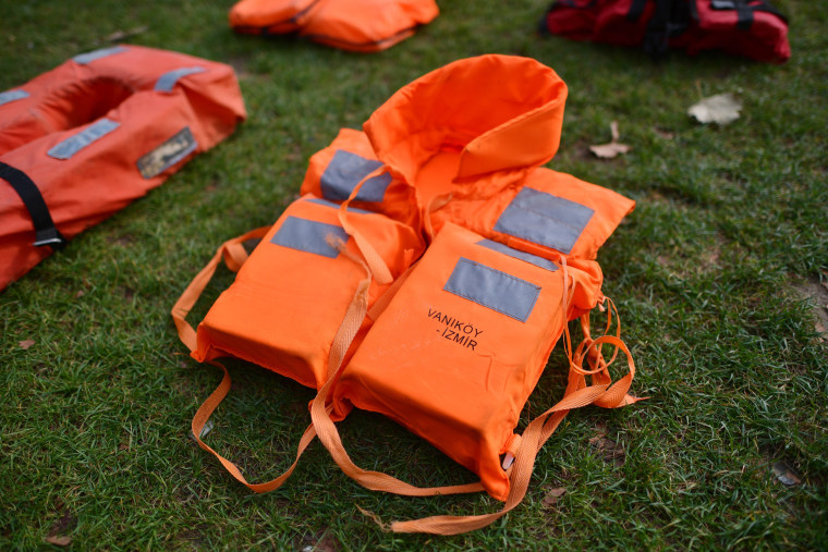 Life Jacket 'Graveyard' in London Highlights Refugee Crisis