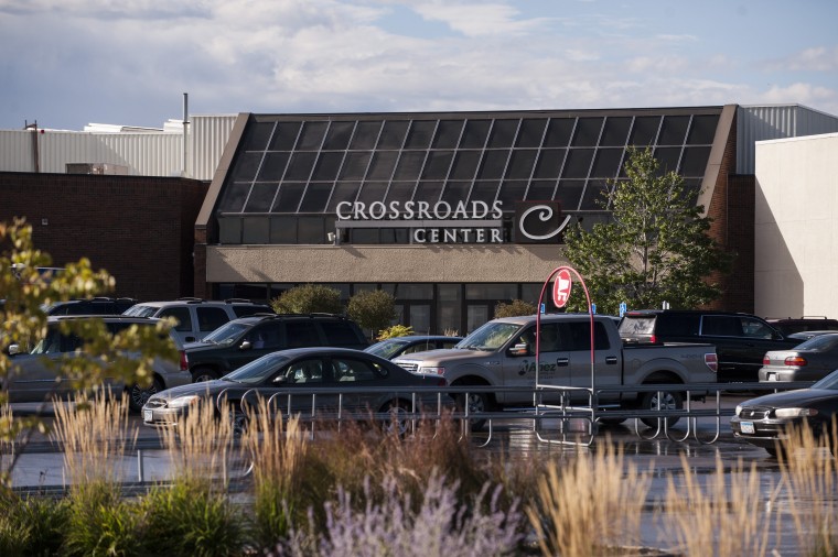 Image: Crossroads Center mall reopened after a stabbing Saturday night