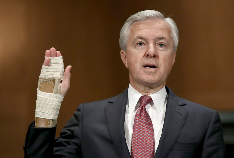 Image: Wells Fargo CEO John Stumpf Testifies To Senate Committee