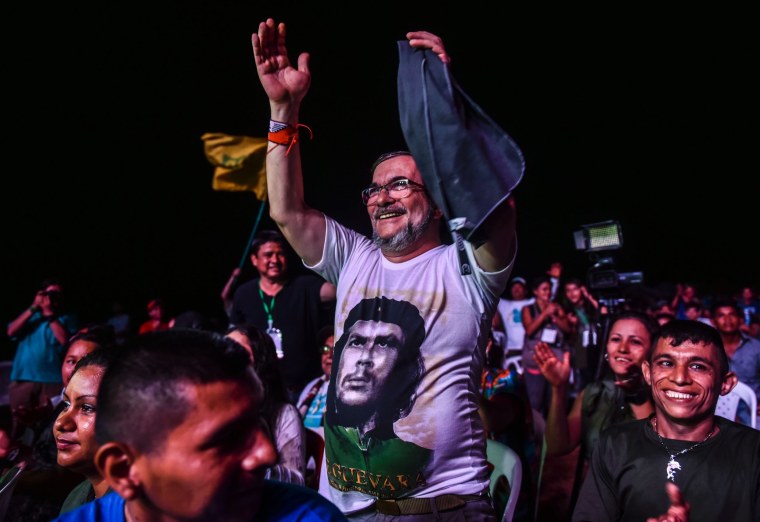 Image: COLOMBIA-GUERRILLA-CONFERENCE-PEACE