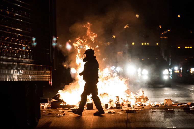 Protests Break Out In Charlotte After Police Shooting