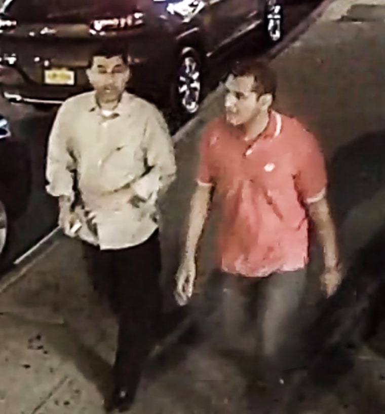 Image: The FBI released an image of two individuals they are seeking for more information related to the New York bombing