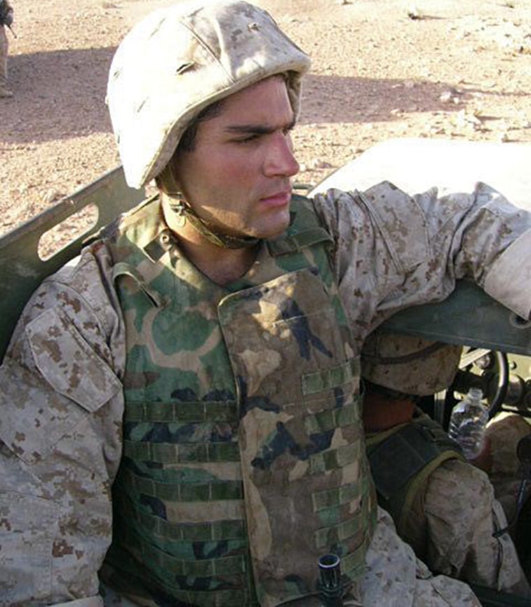 Image: Rajai Hakki enlisted in the Marines after 9/11 and served as an interpreter in Iraq