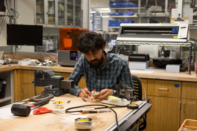 2016 MacArthur Fellow Manu Prakash at Stanford University.