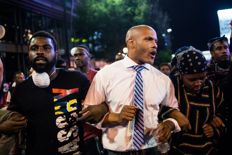 Image: State Of Emergency Declared In Charlotte After Police Shooting Sparks Violent Protests